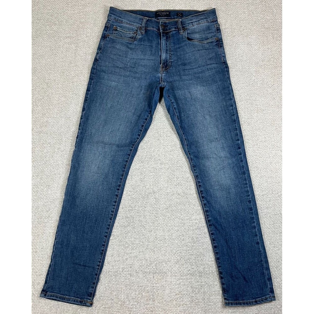 Lucky Brand 412 Athletic Slim Jeans Men's 32x31 Blue Denim Stretch (Tag 32x32)